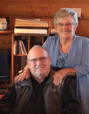 Volunteers John and Lynda Nickle have helped the Pryor Mountain Wild Mustang Center to another strong year with visitors from all 50 states and 29 foreign countries coming to the center. Courtesy Photo